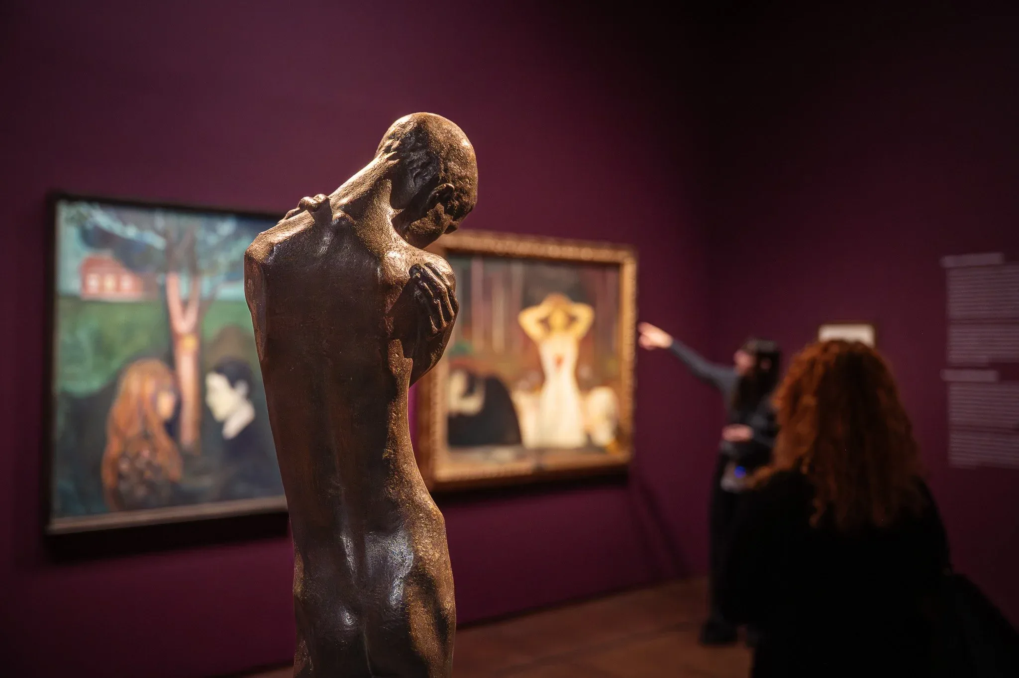 Exhibition view, “Gothic Modern”, Albertina 2025